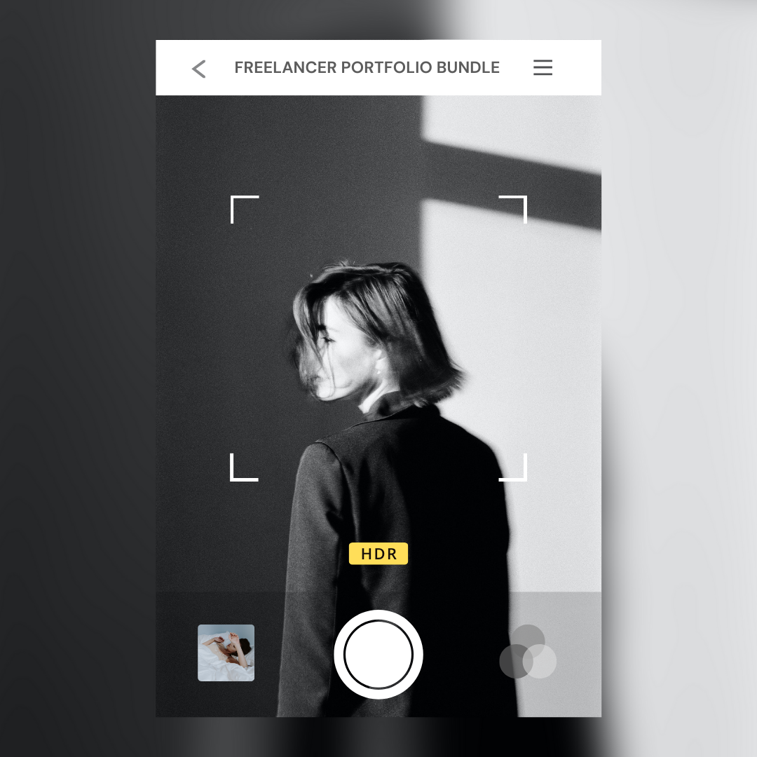 Freelancer Portfolio Bundle (Designer, Writer, Editor, Photographer & etc)
